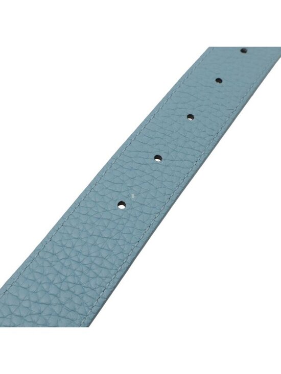 Louis Vuitton Sainteur Initial Belt Reversible Taurillon Leather Light Blue main image 6